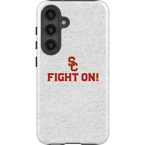 University of Southern California USC Fight On Grey Galaxy S24 Plus Impact Case